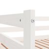 vidaXL Ł&oacute;żko wysuwane bez materaca, białe, 80x200 cm