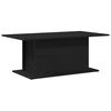 vidaXL Stolik kawowy Czarny Dąb 102 x 55,5 x 40 cm Drewno inżynieryjne