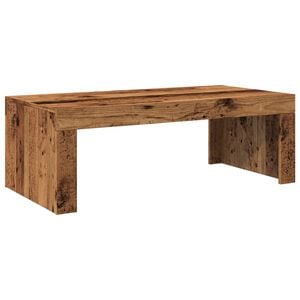 vidaXL Stolik kawowy, kolor starego drewna, 102x50x35 cm
