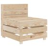 vidaXL Ogrodowa sofa z palet, drewniana