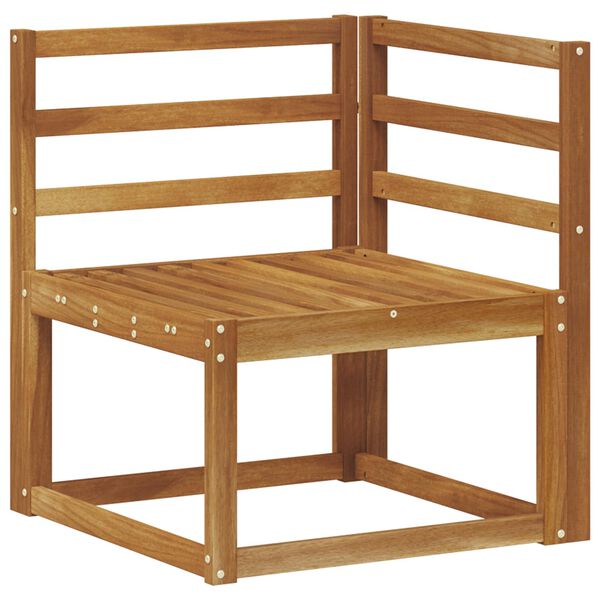 vidaXL Zestaw sof na zewnątrz 10 pcs Naturalny Lite Drewno Akacji