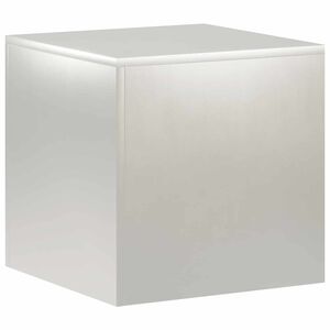 vidaXL Stojak na rośliny srebrny 40 x 40 x 40 cm Stal