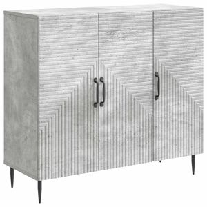 vidaXL Bufet Betonowy szary 89 x 34,5 x 80 cm Drewno inżynieryjne
