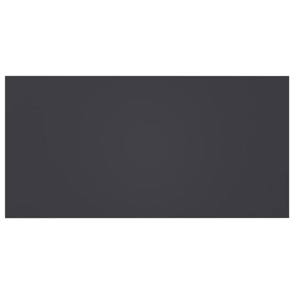 vidaXL P&oacute;łki na książki, 4 szt., szare, 40x20x1,5 cm