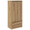 vidaXL Szafka z szufladą Artisan Oak 55,5x34x119,5 cm Drewno klejone