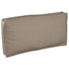 vidaXL Poduszka Ciemnoszary 120 x 60 x 12 cm Materiał Oxford