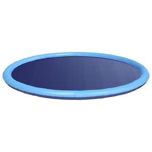 vidaXL Zestaw do zabawy dla dzieci i ps&oacute;w niebieski &Oslash;200 x 9 cm PVC