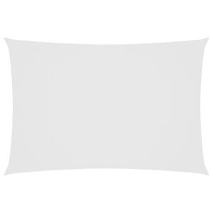 vidaXL Prostokątny żagiel ogrodowy, tkanina Oxford, 2,5x4,5 m, biały