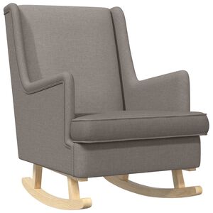 vidaXL Fotel bujany Ciemnoszary 62 x 80 x 85 cm tkanina