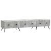 vidaXL Szafka pod telewizor Betonowy szary 147 x 34,5 x 30 cm