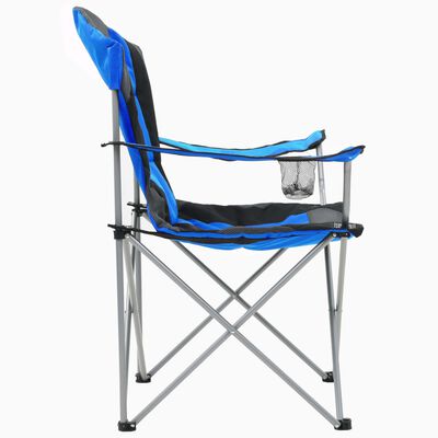 vidaXL Składane krzesła turystyczne, 2 szt., 96x60x102 cm, niebieskie