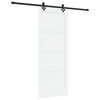 vidaXL Drzwi przesuwne ORKDAL 83 x 211 cm Drewno inżynieryjne