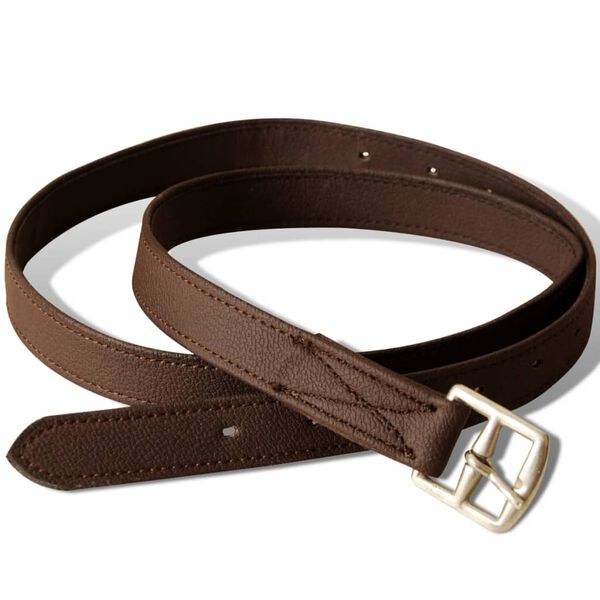 vidaXL Siodło z wyposażeniem, 16'', prawdziwa sk&oacute;ra, brązowe, 14 cm