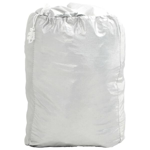 vidaXL Pokrowiec na samoch&oacute;d typu sedan, z paskami, pełny, XL, PEVA