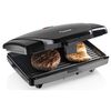 Bestron Opiekacz do kanapek AMG750Z, 750 W, czarny