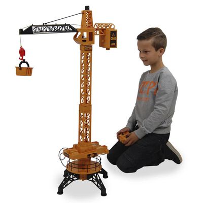 2-Play Zabawkowy żuraw budowlany z pilotem, 76 cm, skala 1:40