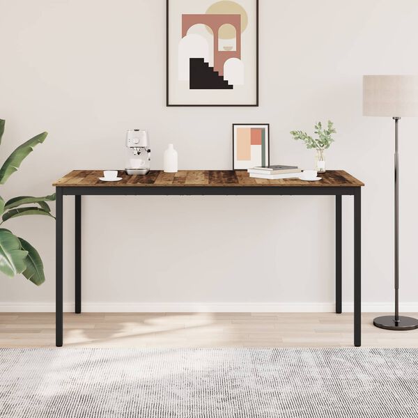 vidaXL Stojący St&oacute;ł Barowy Materiał drewnopochodny