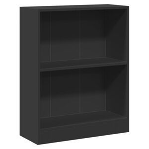 vidaXL Szafka, czarna, 60x24x76 cm, materiał drewnopochodny