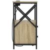 vidaXL Szafka Nocna Dąb Sonoma 40 x 31 x 60 cm Materiał drewnopochodny
