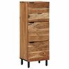 vidaXL Highboard Naturalny 40 x 33,5 x 110 cm Lite Drewno Akacji