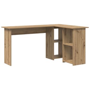 vidaXL Biurko Dąb rzemieślniczy 142 x 102 x 73 cm Drewno inżynieryjne
