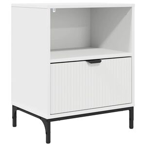 vidaXL Szafka Nocna Biały 49 x 36 x 61 cm Drewno inżynieryjne