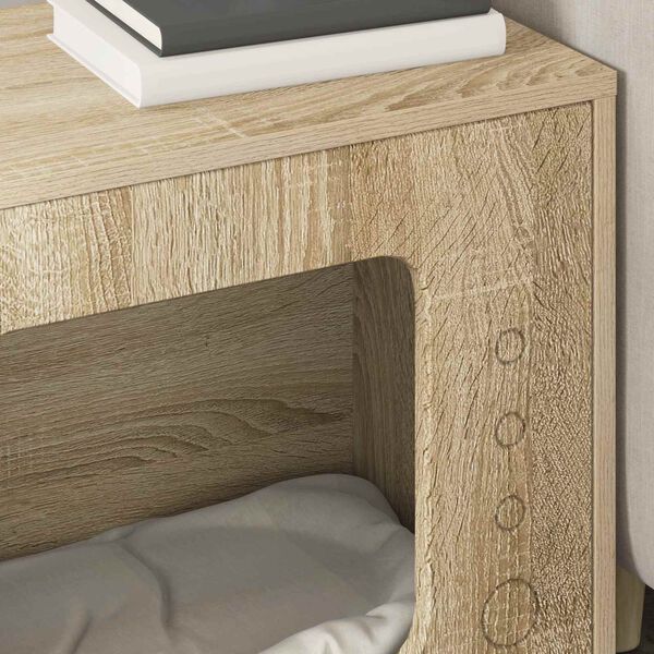 vidaXL Koty Dom Sonoma 51 x 30 x 42 cm Materiał drewnopochodny