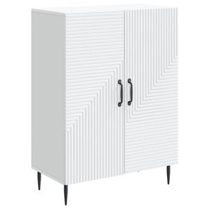 vidaXL Bufet Biały 66 x 34,5 x 89,5 cm Drewno inżynieryjne