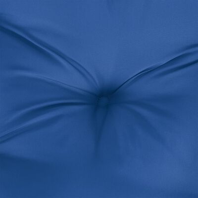 vidaXL Poduszki na palety, 6 szt., niebieskie, 50x50x7 cm, tkanina