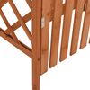 vidaXL Pergola z furtką, 116x40x204 cm, lite drewno jodłowe