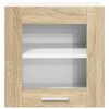 vidaXL Szafka wisząca z drzwiami 2 pcs Dąb Sonoma 40 x 31 x 40 cm