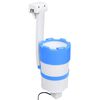 vidaXL Skimmer i pompa z zasilacz, wieszane w basenie, 16 cm, plastik