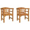 vidaXL Ławka R&oacute;żana Naturalny 68,5 x 46 x 82,5 cm Lite Drewno Akacji