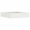 vidaXL Krawężnik do trawnika 60 x 60 x 13 cm Stal Biały