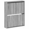 vidaXL Wisząca szafka na buty ARNHEM 71 x 17 x 86 cm Szary Sonoma