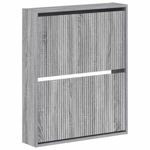 vidaXL Wisząca szafka na buty ARNHEM 71 x 17 x 86 cm Szary Sonoma