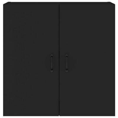 vidaXL Szafka wisząca, czarna, 60x31x60 cm, materiał drewnopochodny