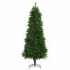 vidaXL Sztuczna choinka z realistycznymi igłami, 240 cm, zielona