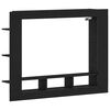 vidaXL Szafka pod telewizor 152 x 22 x 113 cm Czarny dąb