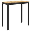 vidaXL St&oacute;ł barowy ogrodowy biały i czarny 108,5 x 55 x 105 cm