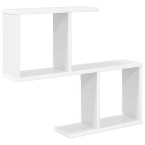 vidaXL P&oacute;łka ścienna Biały 60 x 12 x 50,5 cm Drewno inżynieryjne