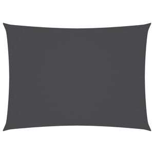 vidaXL Prostokątny żagiel ogrodowy, tkanina Oxford, 3x4,5 m, antracyt