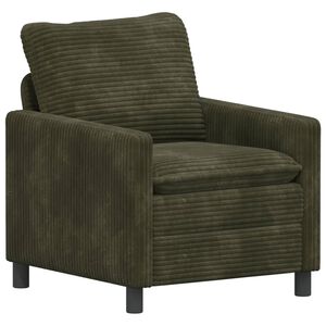 vidaXL Sofa zielony 76 x 81 x 87,5 cm Poliester