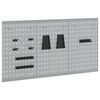 vidaXL Panel Narzędziowy 3 szt. Szary 150 x 1 x 80 cm
