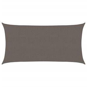 vidaXL Żagiel przeciwsłoneczny, 160 g/m&sup2;, antracytowy, 2,5x4,5 m, HDPE