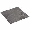 vidaXL Samoprzylepne Deski Podłogowe Czarny 30,5 x 30,5 cm 20 szt. PVC