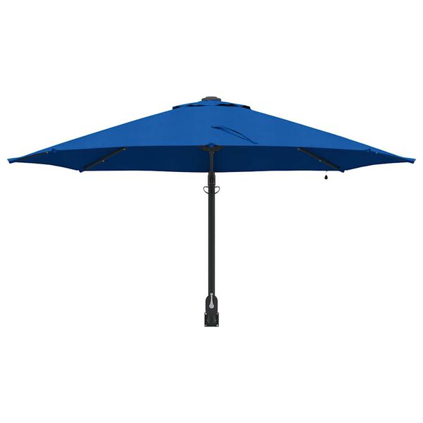 vidaXL Parasolka ogrodowa Niebieski i Czarny 248 x 248 x 148 cm