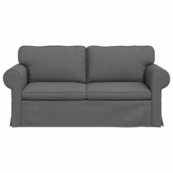vidaXL Sofa Ciemnoszary