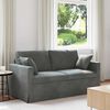 vidaXL Sofa Ciemnoszary
