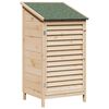 vidaXL Shed ogrodowy naturalny 59 x 56 x 113,5 cm Drewno Świerkowe